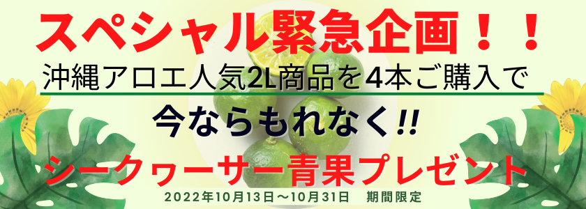 アロエベラ・シークヮーサージュースの通販｜沖縄アロエ